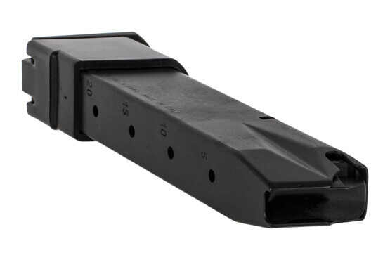 The Beretta CX4 20 round magazine features rear witness holes